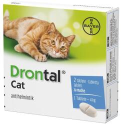 Drontal Cat tabletta 2x - grandopet