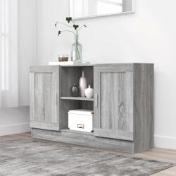 vidaXL Servantă, sonoma gri, 120x30, 5x70 cm, lemn prelucrat (815625) Comoda