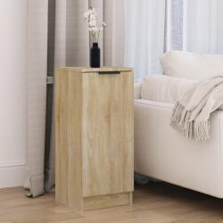 vidaXL Servantă, stejar sonoma, 30x30x70 cm, lemn compozit (811139) Comoda