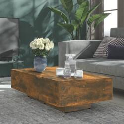 vidaXL Măsuță de cafea, stejar fumuriu, 115x60x31 cm, lemn prelucrat (815762) Masa de cafea