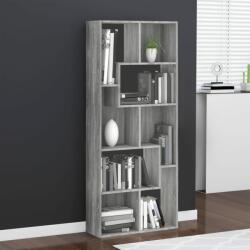 vidaXL Bibliotecă, gri sonoma, 67x24x161 cm, lemn prelucrat (815502) Biblioteca