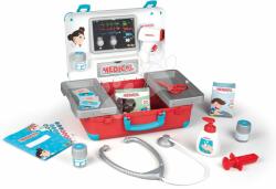 Smoby Orvosi koffer technikai felszereléssel Medical Case Smoby 12 orvosi tartozékkal és készülékkel (SM340103)