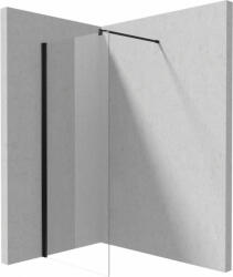 Deante Kerria Plus walk-in zuhanyfal 120x200 cm (fekete+transparent) KTS_N32P (KTS_N32P)