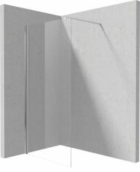 Deante Kerria Plus walk-in zuhanyfal 100x200 cm (króm+transparent) KTS_030P (KTS_030P)