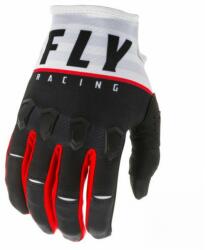  Fly Racing, Kinetic K120 2020 Motoros Kesztyű (fekete - Fehér - Piros)