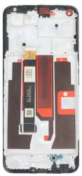 NBA001LCD10112002445 Realme 8 5G fekete OEM LCD kijelző érintővel kerettel, előlap (NBA001LCD10112002445)