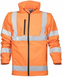 ARDON Fényvisszaverő softshell kabát - Narancssárga | L (H8921/L)