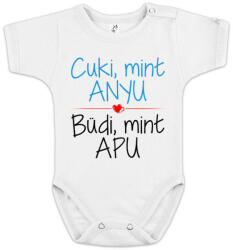 Partikellékek Cuki, mint anyu. Büdi, mint apu baba body