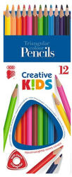 ICO Színes ceruza ICO Creative Kids háromszögletű 12 db/készlet (07.02500)