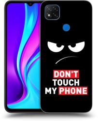 Picasee ULTIMATE CASE pentru Xiaomi Redmi 9C - Angry Eyes - Transparent