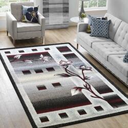 My carpet company kft Szőnyeg OTTO 02 szürke-piros 160 x 220 cm (OTTO-02-GRRE-160X220)