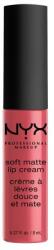 NYX Cosmetics Soft Matte Lip Cream ruj de buze cremos mat 8 ml nuanţă 08 San Paulo