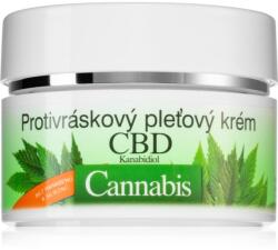Bione Cosmetics Cannabis CBD cremă antirid cu efect de regenerare cu CBD 51 ml