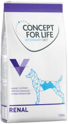 Concept for Life Concept for Life VET Pachet economic Veterinary Diet 2 x 12 kg - Renal (2 kg)