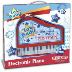 Bontempi Pian electronic Bontempi, 11 taste, 8 melodii demo (Bon10-1210) Instrument muzical de jucarie
