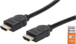 Manhattan 355346 HDMI 2.0 - HDMI 2.0 kábel 1.8m - Fekete (355346)
