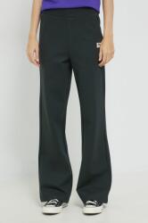 Fila pantaloni de trening femei, culoarea negru, neted 9BYY-SPD0JU_99X