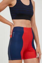 adidas Performance pantaloni scurți de alergare Marimekko femei, culoarea rosu, modelator, high waist 9BYY-SZD050_33X