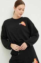 New Balance bluză femei, culoarea negru, cu imprimeu WT21559BK-BK PPYY-BLD16S_99X