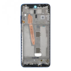 Xiaomi Poco X3, X3 Pro középső, előlap (lcd) keret kék, gyári
