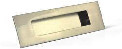 FDU Fogantyú UZ-E6-128-06 Inox tolóajtó kagyló süllyesztett nikkel (UZE612806)