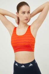 adidas Performance sutien sport Marimekko culoarea portocaliu, modelator 9BYY-BID0A9_23X