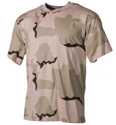 MFH tricou camuflaj 3 col desert, 160g/m2