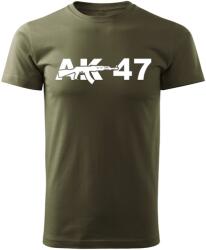DRAGOWA tricou ak47, oliv 160g/m2