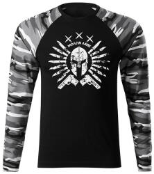 DRAGOWA Fit-T tricou cu mânecă lungă Ares, metro 160g/m2