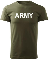 DRAGOWA tricou Army, măsliniu 160g/m2