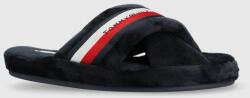 Tommy Hilfiger papucs Comfy Home Slippers With Straps sötétkék - sötétkék Női 39/40