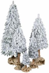 FOXIGY Karácsonyfa tönkön - Hegyi Lucfenyő 210cm Snowy (GSG210)