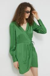 Abercrombie & Fitch ruha zöld, mini, egyenes - zöld L - answear - 20 990 Ft