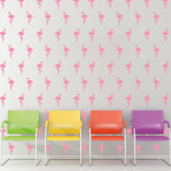 Walplus Sticker Flamingos , Pink