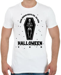 printfashion Csak akkor kelts fel - Férfi póló - Fehér (8753866)