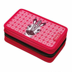 Herlitz Cute Animals - Zebra 3 emeletes töltött tolltartó (50038800)