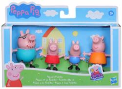 Peppa Pig Set figurine Peppa Pig, Familia lui Peppa Pig, F21905L01