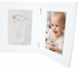 Happy Hands Double Frame baba kéz- és láblenyomat-készítő szett White 36, 7 cm x 23, 7 cm