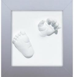  Happy Hands 3D DeLuxe baba kéz- és láblenyomat-készítő szett White 23x23 cm