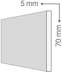 ANRO KA-106/E Sima léc, 0.5x7 cm (KA-106/E XPS)