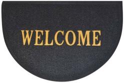  60 x 40 см полукръгла изтривалка от разпенен полиетилен със златен надпис WELCOME
