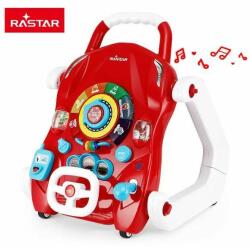 Rastar Rastar: 3 az 1-ben zenélő járássegítő - Piros (89300-Red) - jatekbolt