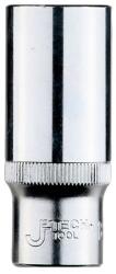 JeTech SK1/2-D19 1/2"-os hosszított dugókulcs fej, 19 mm (JT012419)