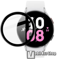 IMAK SAMSUNG Galaxy Watch5 44mm (SM-R915F), IMAK Anti-Scratch flexibilis okosóra üvegfólia, 1db, FEKETE