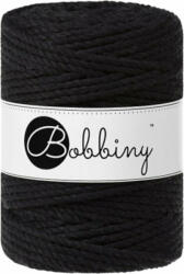 Bobbiny 3PLY Macramé Rope 5 mm 100 m Black юта (TX-E020)