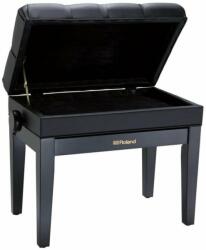 Roland RPB-500PE zongora pad állítható magasságú vinyl tetõvel tároló rekesszel - fényes fekete (RPB-500PE)
