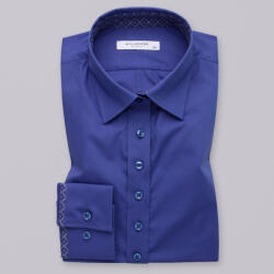 Willsoor Női ing kék színben kontrasztos elemekkel 14405