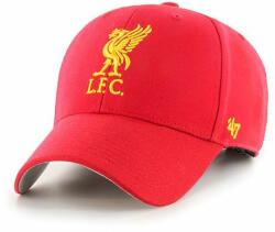 47 brand sapka EPL Liverpool piros, nyomott mintás - piros Univerzális méret - answear - 11 990 Ft