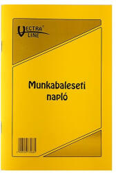 VECTRALINE Nyomtatvány munkabaleseti napló VECTRALINE A/5 álló 32 lapos (VEC0590) - papir-bolt