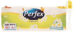 Perfex Toalettpapír PERFEX 3 rétegű 10 tekercses kamilla (HT09308) - papir-bolt